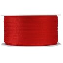 Geschenkband "Uni" Rot, 10mm x 50m, Taft mit...