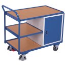 Werkstattwagen mit 3 Ladefl�chen und 1 Schrank + EasySTOP-1