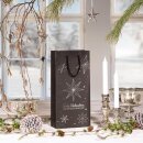 Geschenktüte Weihnachtsstern für 2 Flaschen 170 x 85 x 360 mm-3