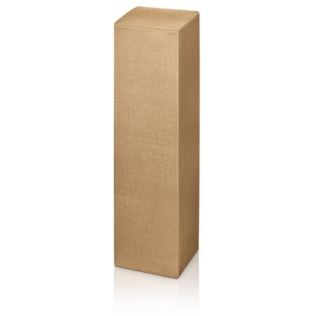 Präsentkarton Seta Gold für 1 Flasche 90 x 90 x 355 mm-1
