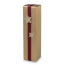 Präsentkarton Seta Gold für 1 Flasche 90 x 90 x 355 mm-2