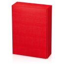 Präsentkarton Seta Rot für 3 Flaschen 360 x 250...
