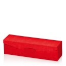 Präsentkarton Seta Rot für 1 Flasche 380 x 95 x 90 mm-1