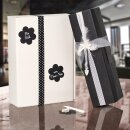 Präsentkarton Seta Schwarz für 1 Flasche 380 x 95 x 90 mm-3