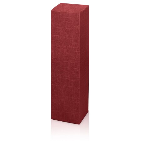 Präsentkarton Seta Bordeaux für 1 Flasche 90 x 90 x 355 mm-1