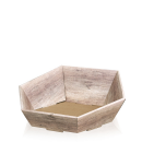 Präsentkorb 6-eckig mittel 380 x 340 x 75/130 mm (Wood)-1