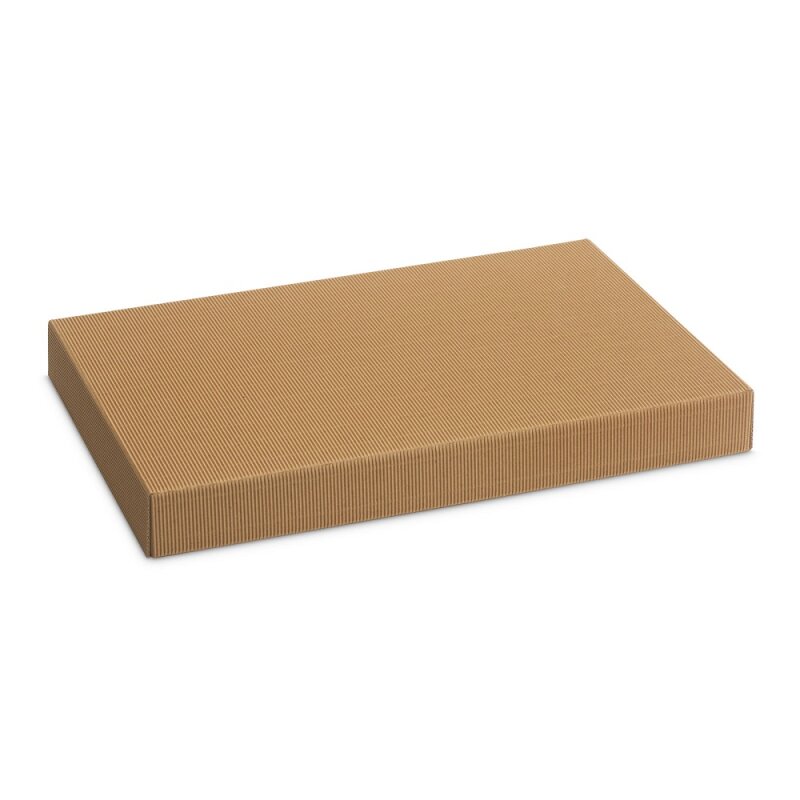 BB-Verpackungen GmbH 25 x Schatullendeckel "Modern Nature" für 3er Schatullenboden 400 x 260 x 130119