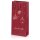 Geschenktüte "Goldkugeln" 170 x 85 x 360 mm (rot)