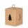 Geschenkbox mit Sichtfenster Tannenbaum 100 x 100 x 120 mm-1