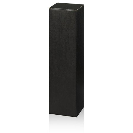 Faltschachtel für 1 Flasche 110 x 110 x 390 mm Seta Schwarz-1