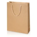 Tragetasche "Natura Pur" 3er, Kraftpapier