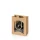 Geschenktüte mit Sichtfenster Natura Kraftpapier für 1 Flasche 170 x 85 x 200 mm-2
