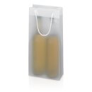 Geschenktte Frost Transparent fr 2 Flaschen 170 x 85 x...