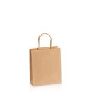 Papiertragetasche Natur 180 x 80 x 220 mm