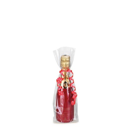 Klarsichtbeutel für 1 Flasche Piccolo 240mm x 80mm (Transparent)-1