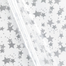 Klarsichtfolie 100 m x 70 cm (Sterne Silber)-2
