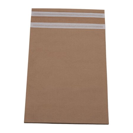 Versandbeutel Return aus Kraftpapier 220 x 330 x 60 mm - 110 g/m²-1