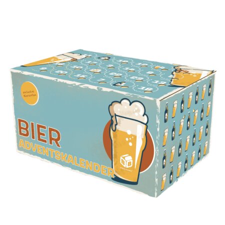 Bier-Adventskalender Design Retro-1
