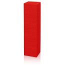 Präsentkarton Seta Rot für 1 Flasche 90 x 90 x...