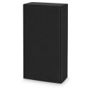Präsentkarton Natura schwarz für 2 Flaschen 360 x 180 x 90 mm-1