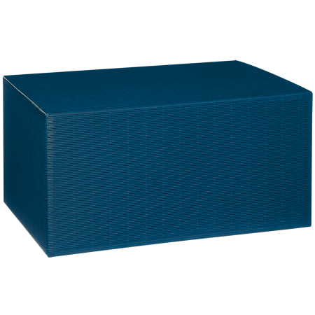 Präsentkarton für 6 Flaschen 380 x 258 x 194 mm (saphirblau)-1