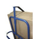 VARIOfit Plattenkarre mit variabler Plattensicherung Luftbereifung - Enzianblau
