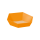 Präsentkorb 6-eckig klein 202 x 195 x 52/92 mm (Orange)-1