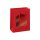 Geschenktüte mit Sichtfenster für 1 Flasche 170 x 85 x 220 mm (Rot)-1