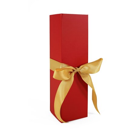 Geschenkschatulle Rot/Gold 100 x 100 x 340 mm-1