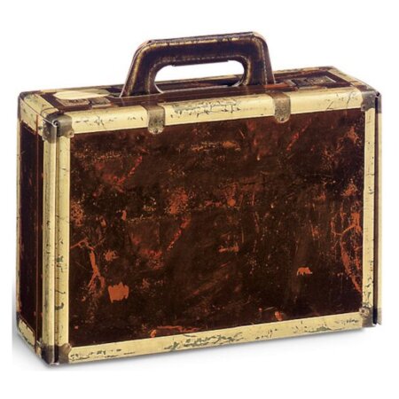 Geschenkbox Mini Koffer mit Griff 150 x 76 x 217 mm-1