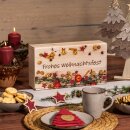 Prsentkarton Weihnachtsfest&ldquo; fr 2 Flaschen 360 x 180 x 90 mm