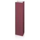 Kraftpapierbeutel Bordeaux 105 x 80 x 410 mm-1