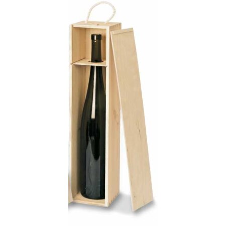 Holzkiste Rustikal für 1.5 Liter Magnumflaschen Wein 500 x 100 x 100 mm-1