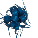 Ziehschleifenband "Country Bows" in Blau 17 mm...