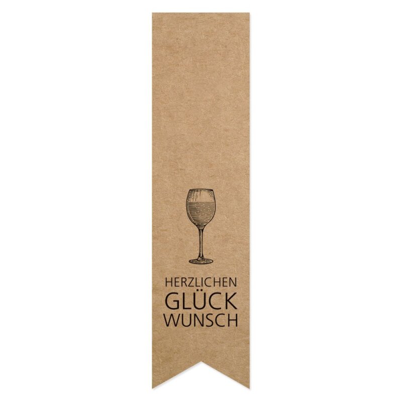 BB-Verpackungen GmbH Etikett "Wein" 35 x 135 mm 501110