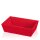 Präsentkorb 4-eckig 330 x 190 x 110 mm (Rot)