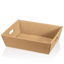 Präsentkorb 4-eckig 370 x 270 x 120 mm (Natur)