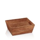 Präsentkorb 4-eckig 195 x 145 x 100 mm (Vintage)