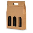 Tragekarton für 3 Flaschen Natura Pur 260 x 95 x 340...