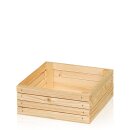 Holzsteige Natur, 210x210x80mm