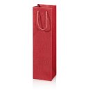 Tragetasche "Satina Rot" 1er, Strukturpapier