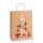 Papiertragetasche aus Kraftpapier Christmas 260 x 120 x 350 mm-1