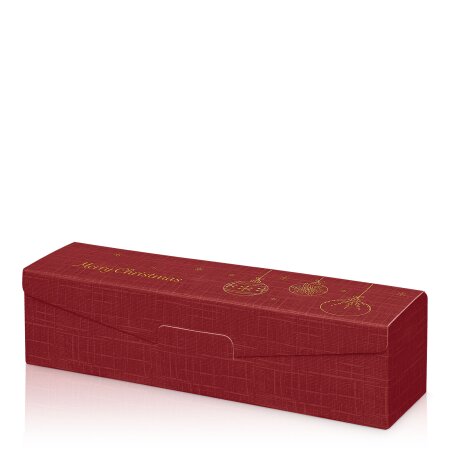 Präsentkarton für 1 FlaschenGoldkugeln 380 x 95 x 90 mm-1
