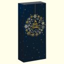 Faltschachtel für 2 Flaschen Christmas Ball 162 x 78...