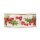 Geschenkband "Ilexzweig" Creme mit Motiv, 40mm x 20m