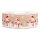 Geschenkband "Snowman" Natur mit Motiv, 40mm x 15m