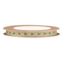 Geschenkband Bäumchen Natur 10 mm x 15 m
