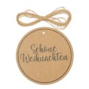 Papieranhänger "Schöne Weihnachten"...