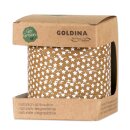 Ringelband "Go Green" Sterne Braun, 10mm x...
