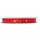 Geschenkband "Little Stars Satin" Rot/Gold, 10mm x 25m